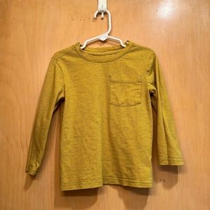 4T long sleeve yellow Cat & Jack shirt